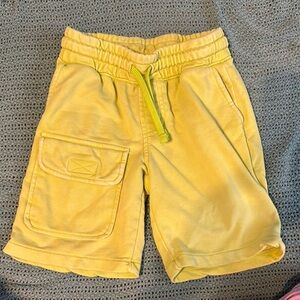 5/$25 Boys 8 Lime Green/ Yellow Drawstring Shorts